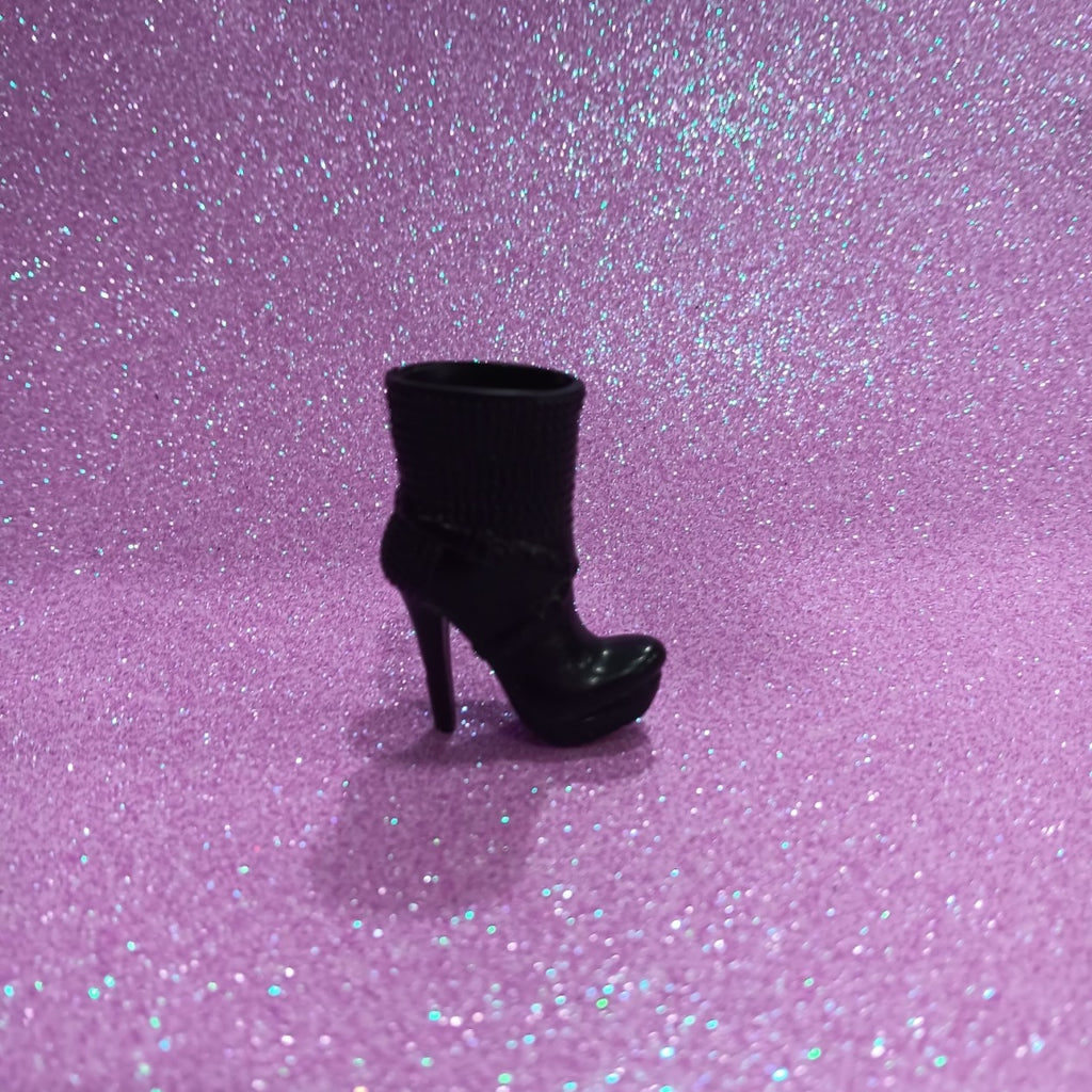 Unleash Your Passion Bratz Cloe Edgy Black Boot
