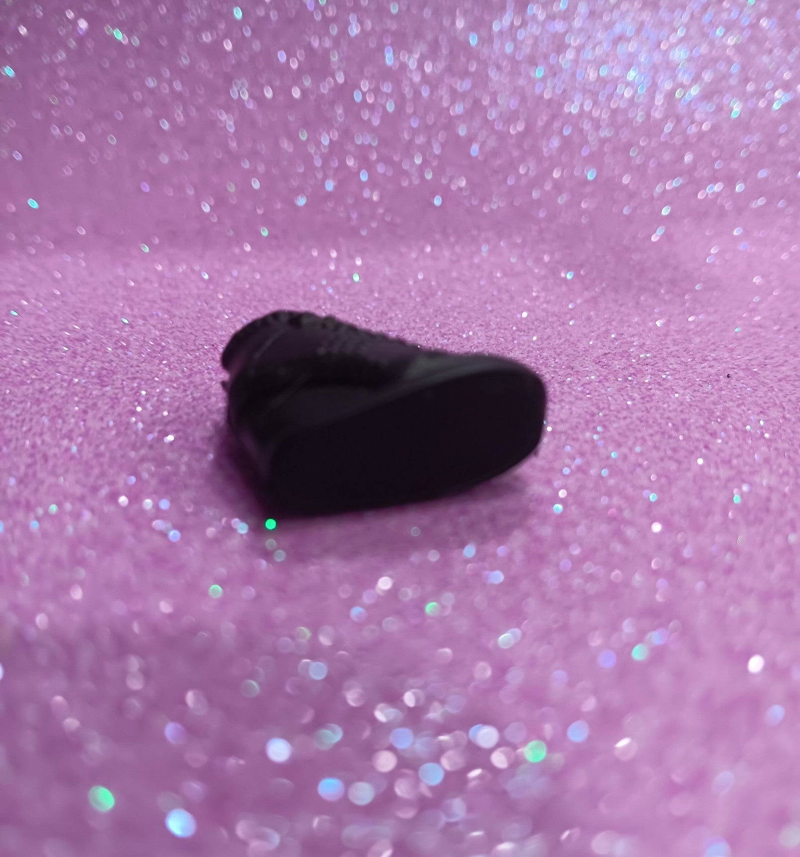 Edgy Barbie Ankle Height Black Bootie