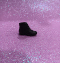 Edgy Barbie Ankle Height Black Bootie