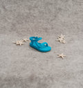 My Scene Barbie Boy Doll Turquoise Sandal (Right Shoe)