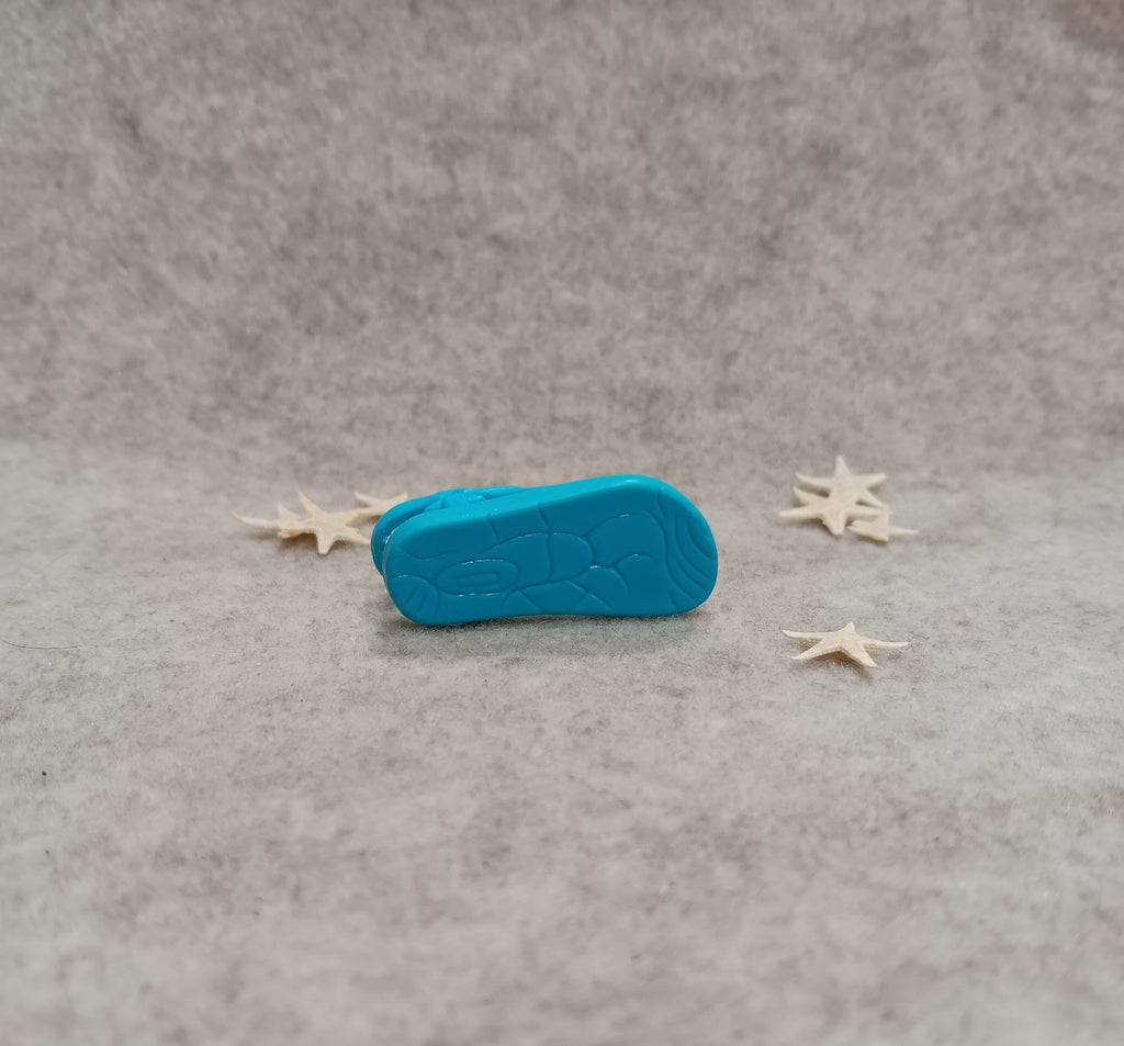 My Scene Barbie Boy Doll Turquoise Sandal (Right Shoe)