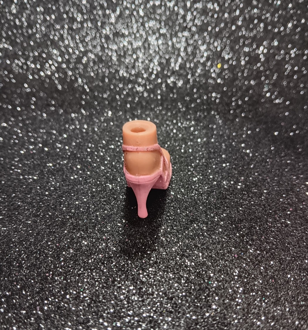 G1 Bratz Glittery Pink Strappy High Heel
