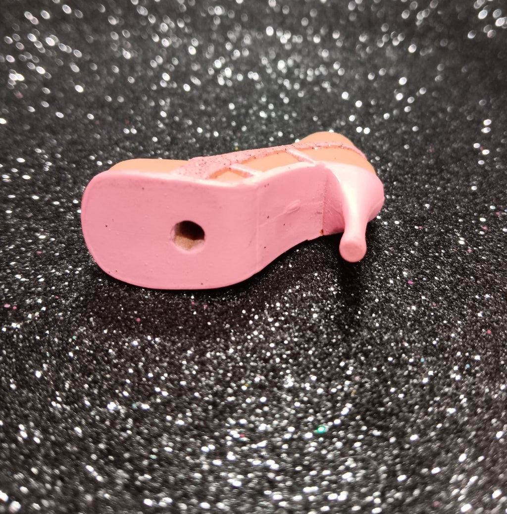 G1 Bratz Glittery Pink Strappy High Heel