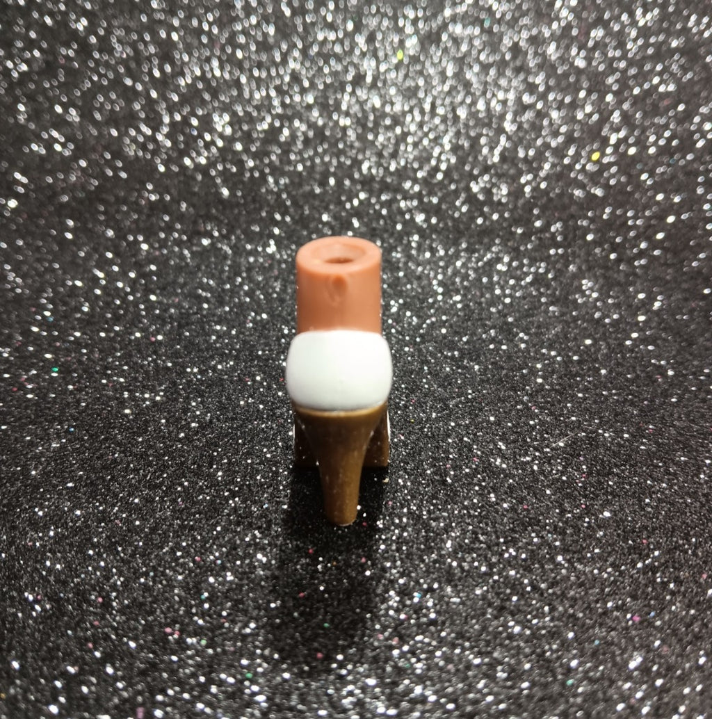 G1 Bratz Strappy White and Gold High Heel
