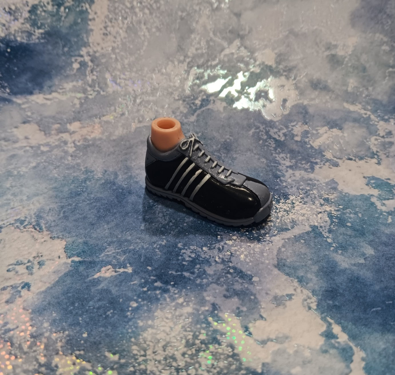 Bratz Boyz Nu Cool Eitan Black & Silver Sneaker