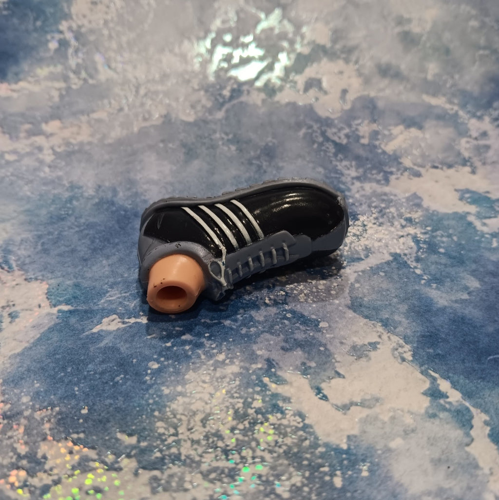 Bratz Boyz Nu Cool Eitan Black & Silver Sneaker