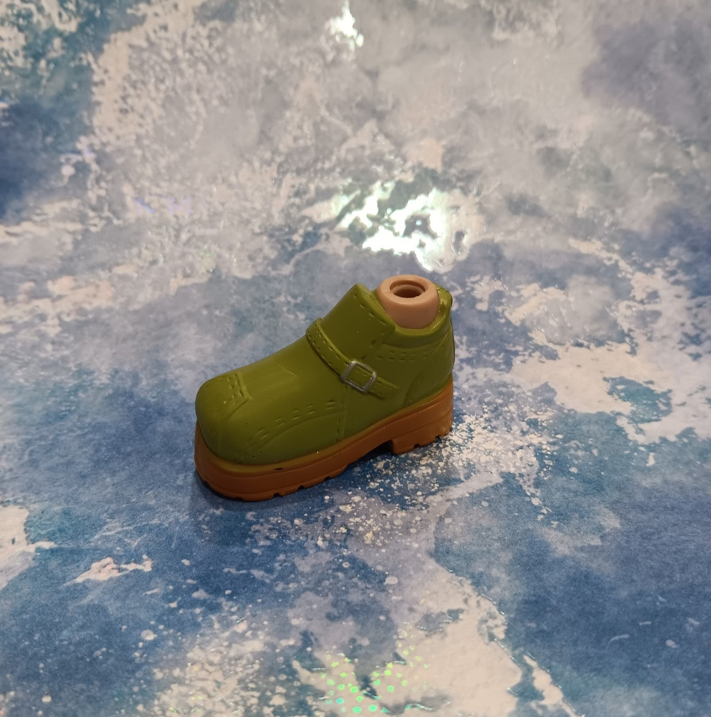 Olive Green Platform shoe for Bratz Boyz "Funk Out" Dylan