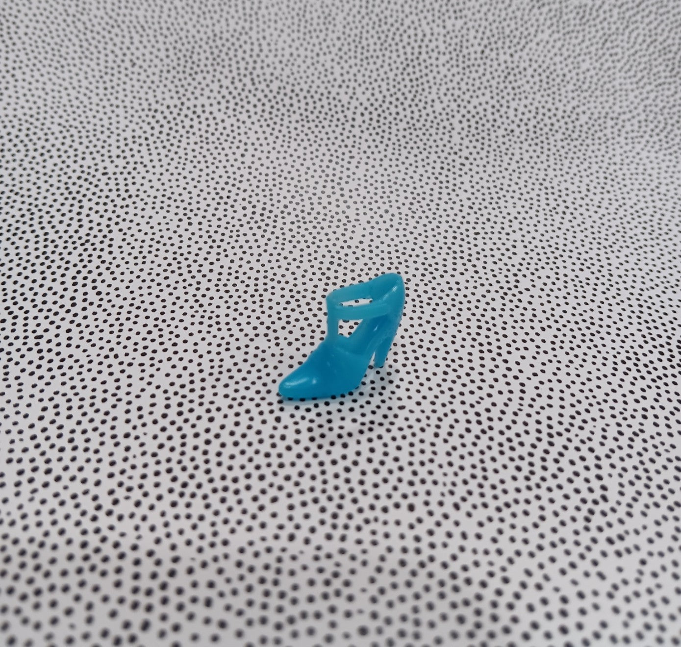 Vintage MOD Barbie Turquoise T-Strap Heel