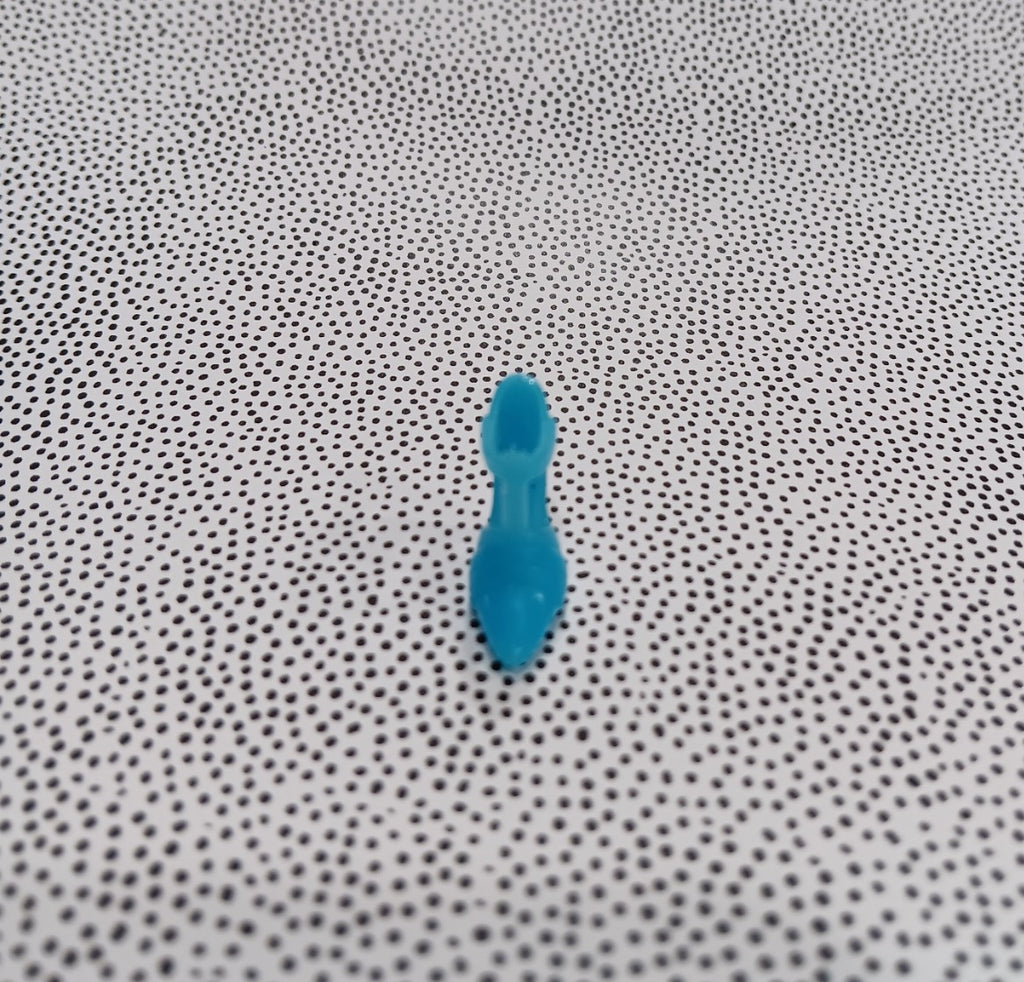 Vintage MOD Barbie Turquoise T-Strap Heel