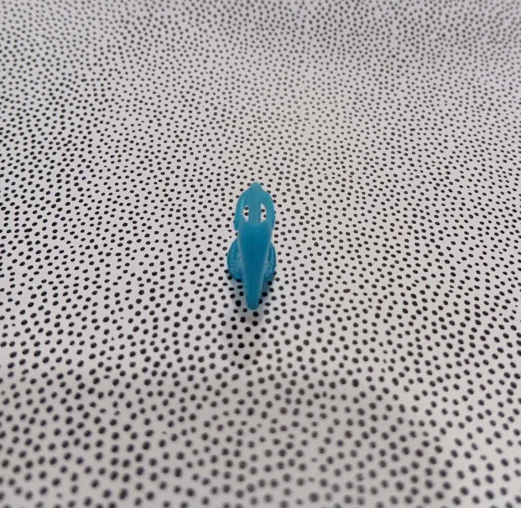 Vintage MOD Barbie Turquoise T-Strap Heel