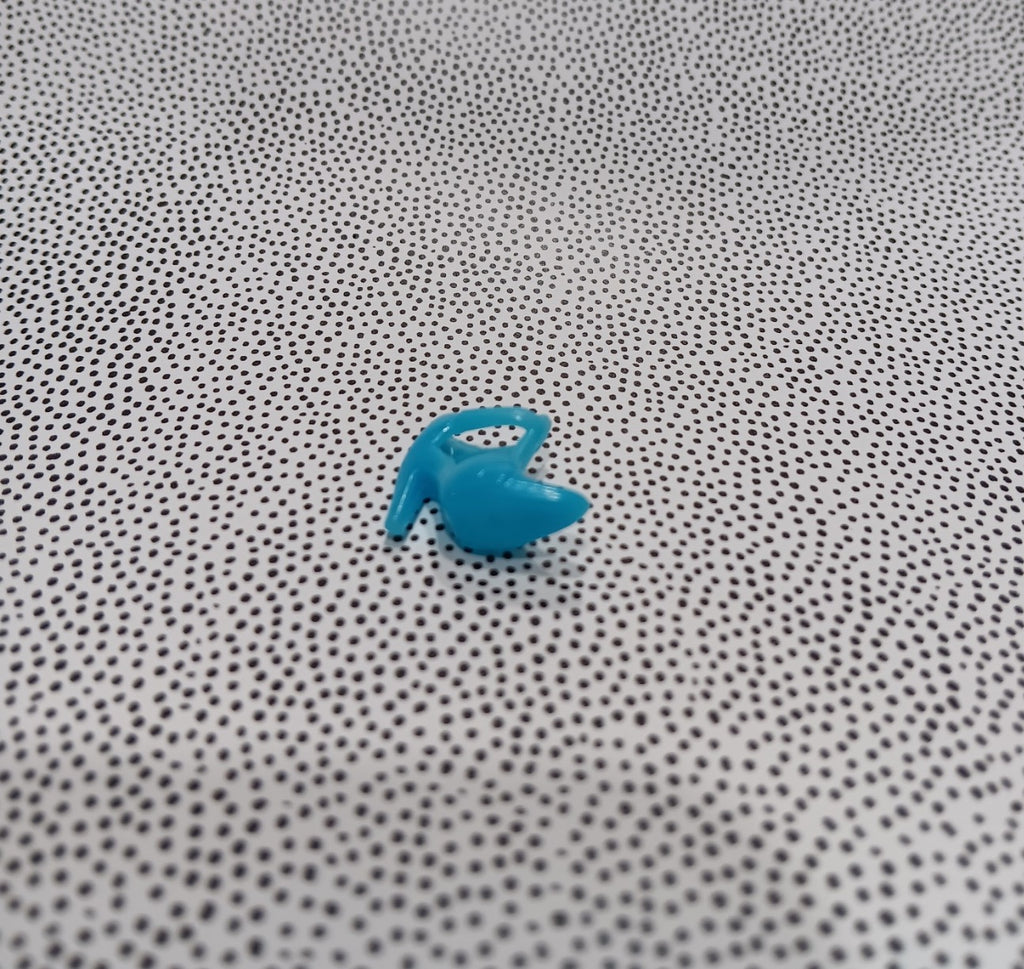 Vintage MOD Barbie Turquoise T-Strap Heel