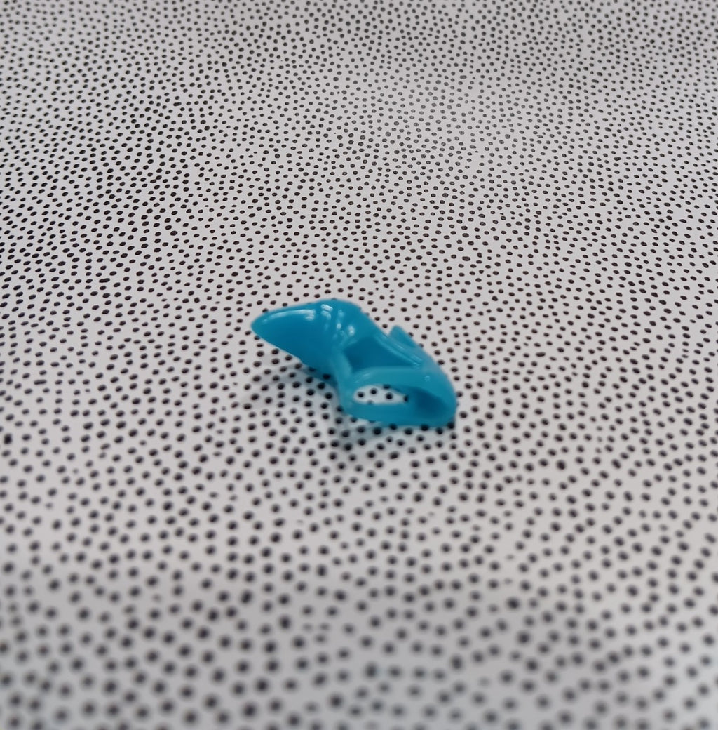 Vintage MOD Barbie Turquoise T-Strap Heel