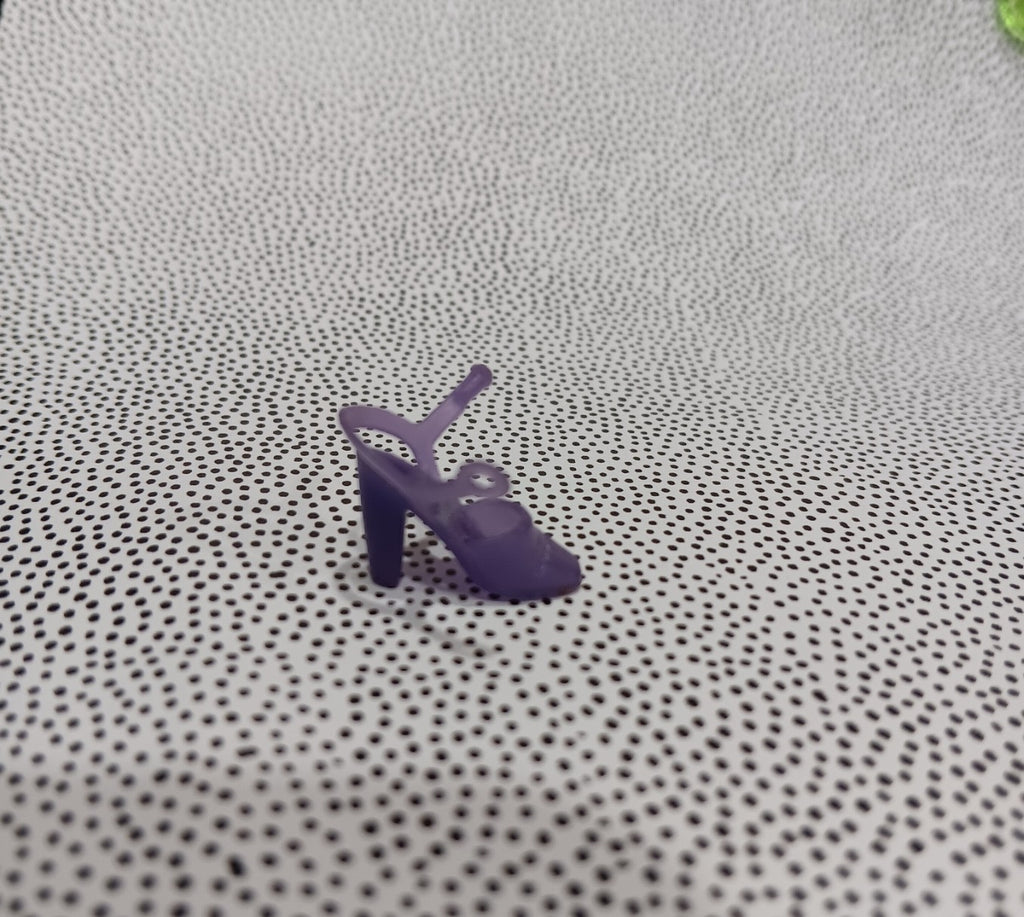 Superstar Era Purple Jelly Ankle Strap for Marie Osmond Barbie