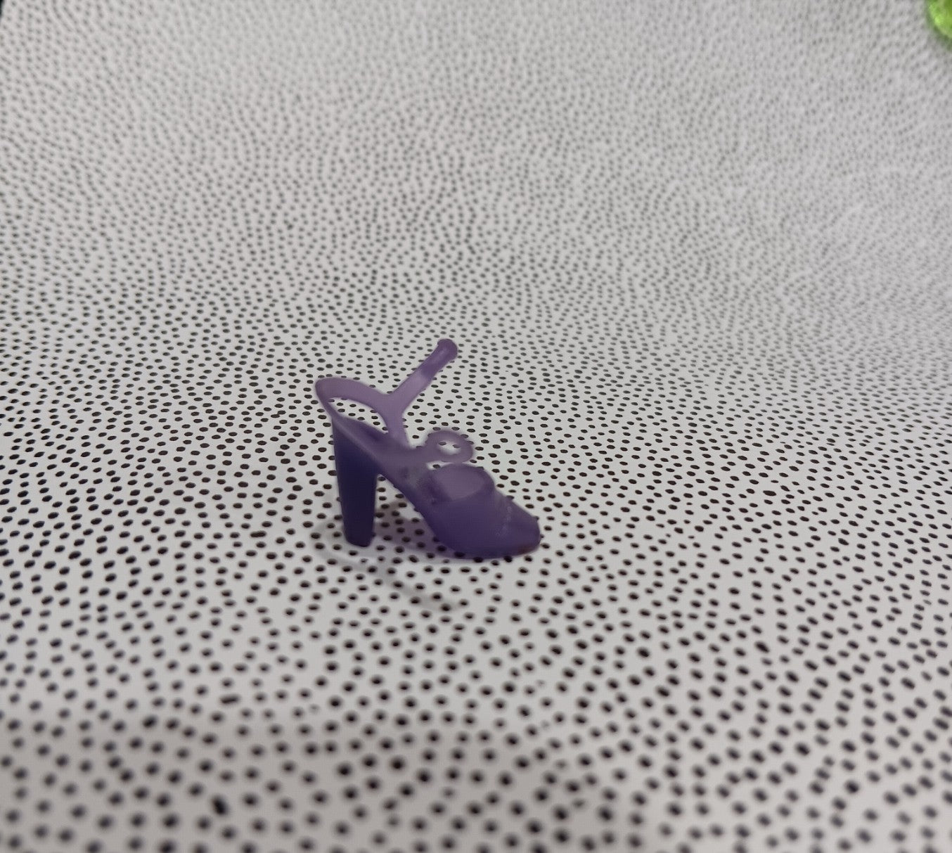 Superstar Era Purple Jelly Ankle Strap for Marie Osmond Barbie