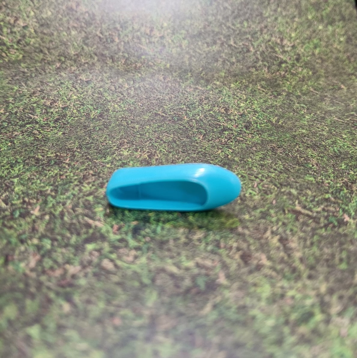 Vintage 1960's SKIPPER Turquoise Blue Ballet Flat