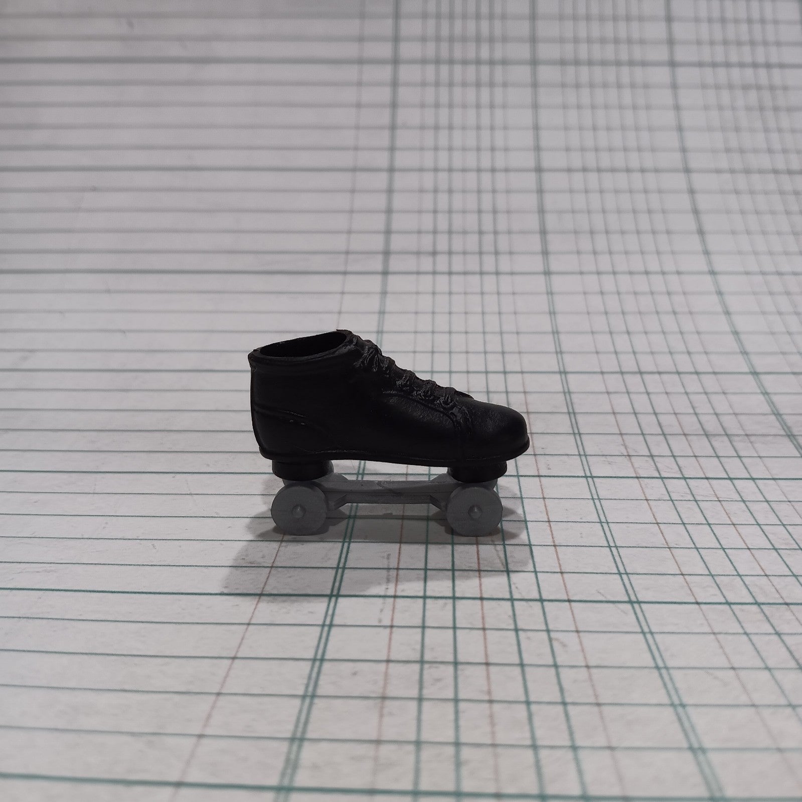 Vintage Black Roller Skate for Ken