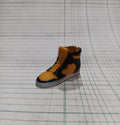 Ken Size Black and Yellow Nike Inspired Hi Top Sneaker
