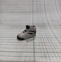 Barbie Flat Foot Black and White HI-Top Sneaker