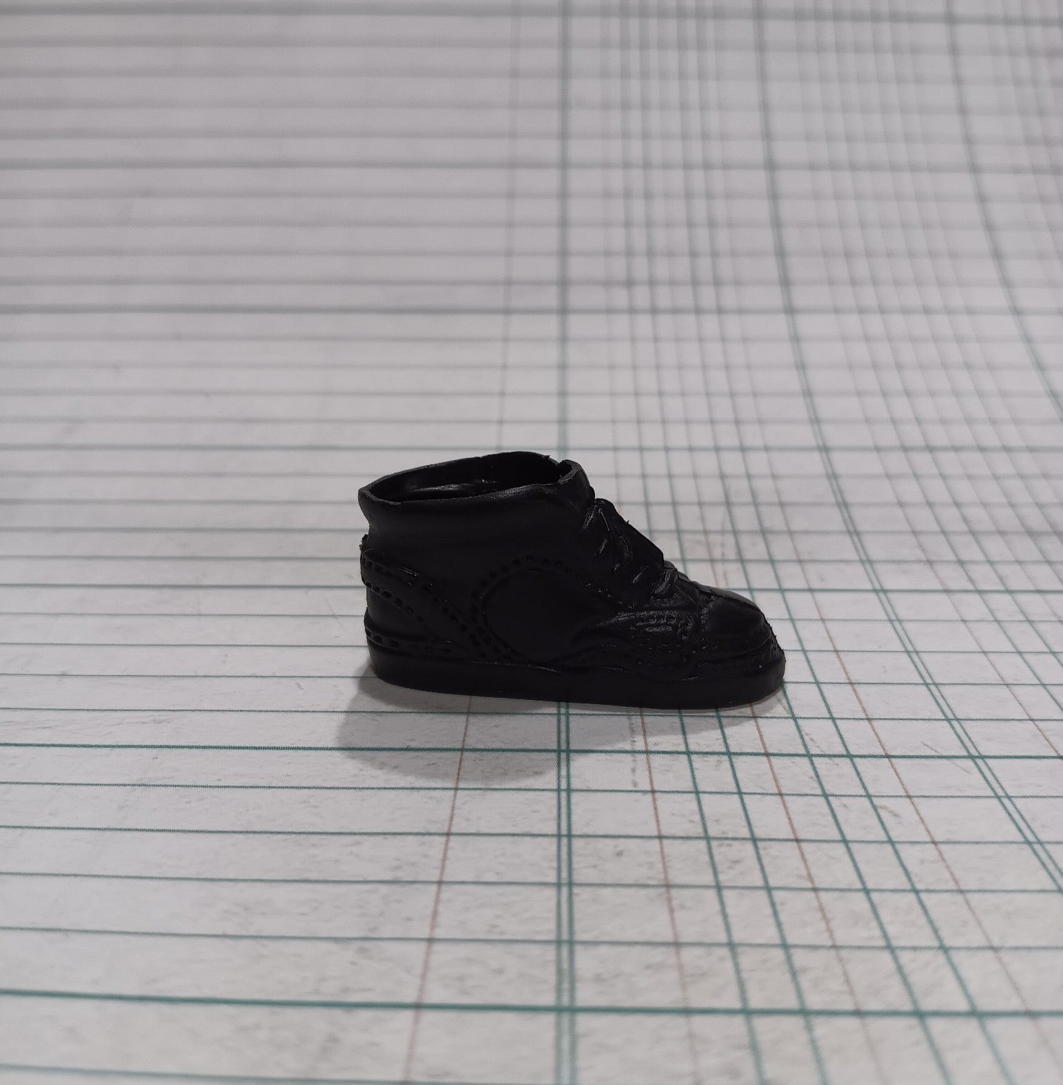 1990's Ken Black Hi-Top Basketball Shoe