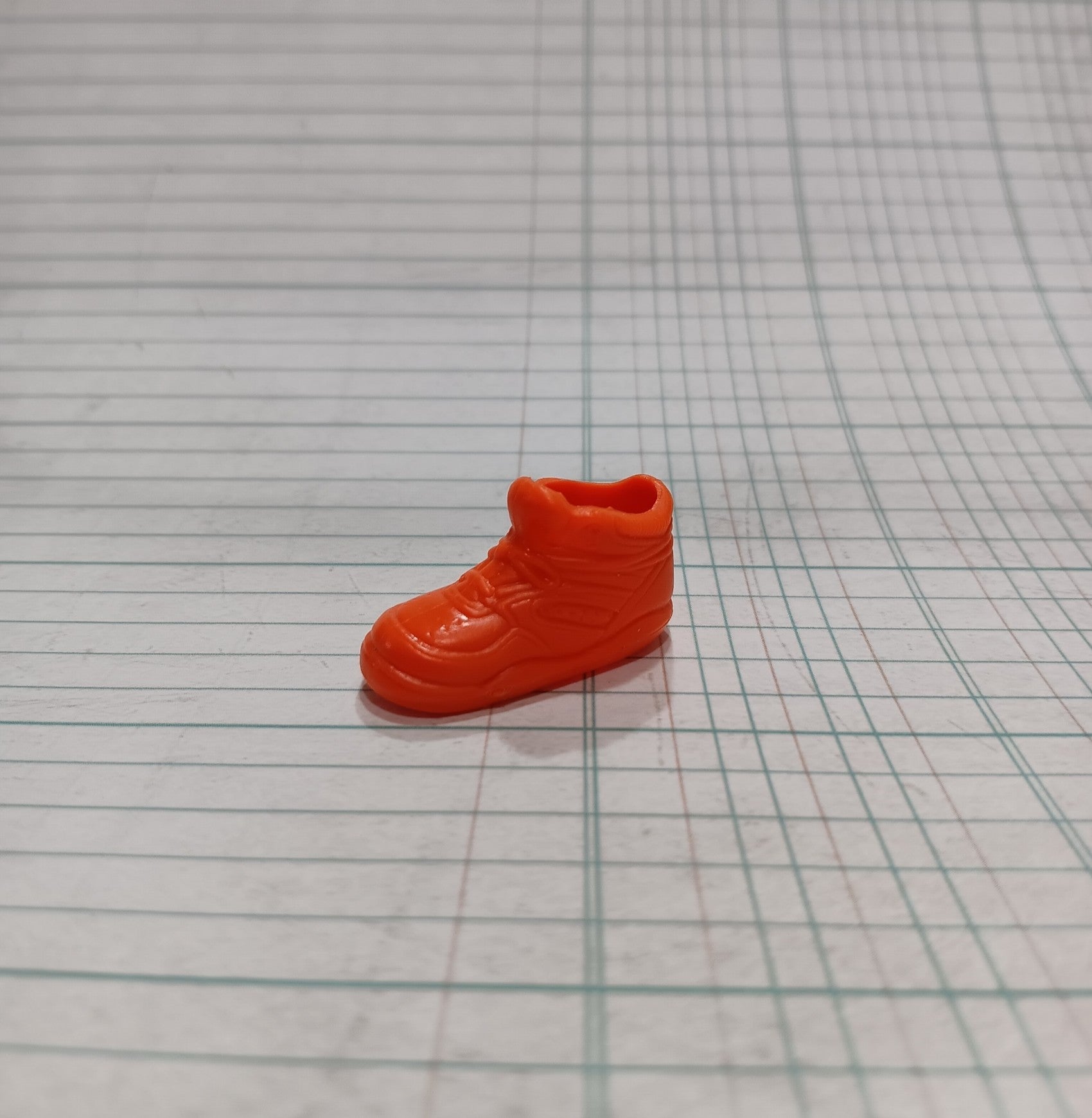 Stacie's Friend McDonald's Happy Meal Janet orange Hi-Top Sneaker