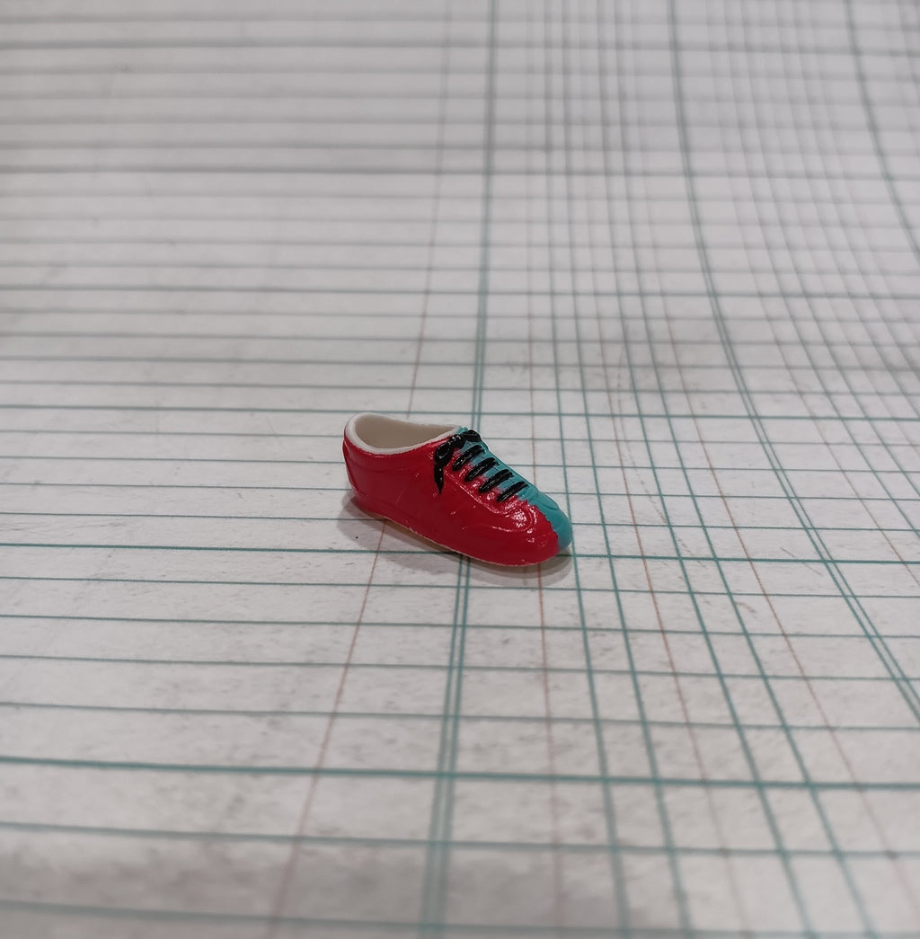 Bowling Champ Barbie - Turquoise and Red Bowling Shoe
