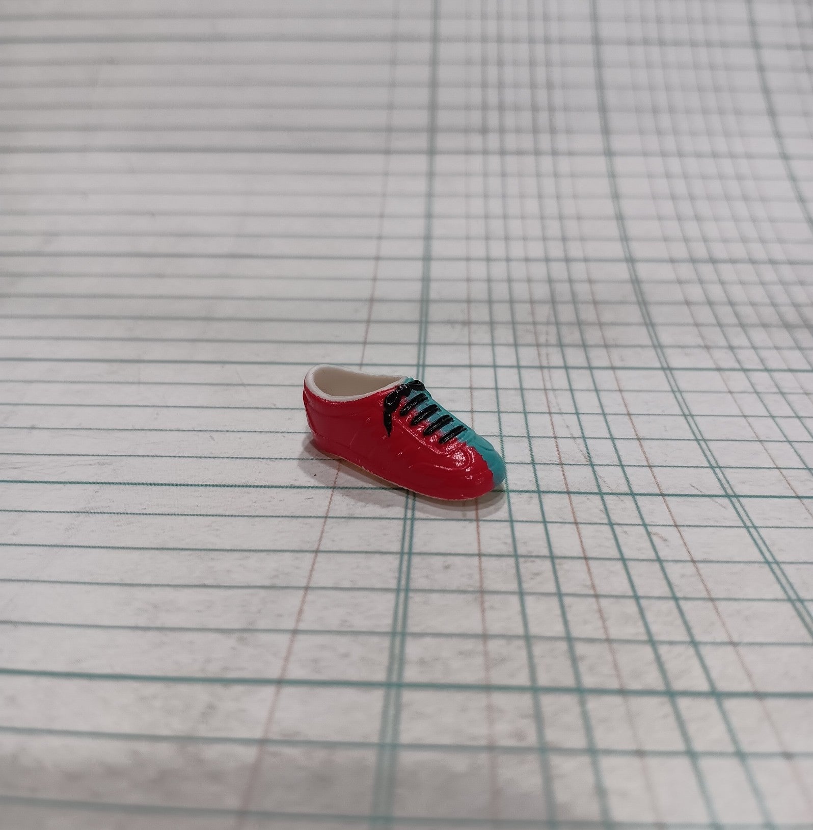 Bowling Champ Barbie - Turquoise and Red Bowling Shoe