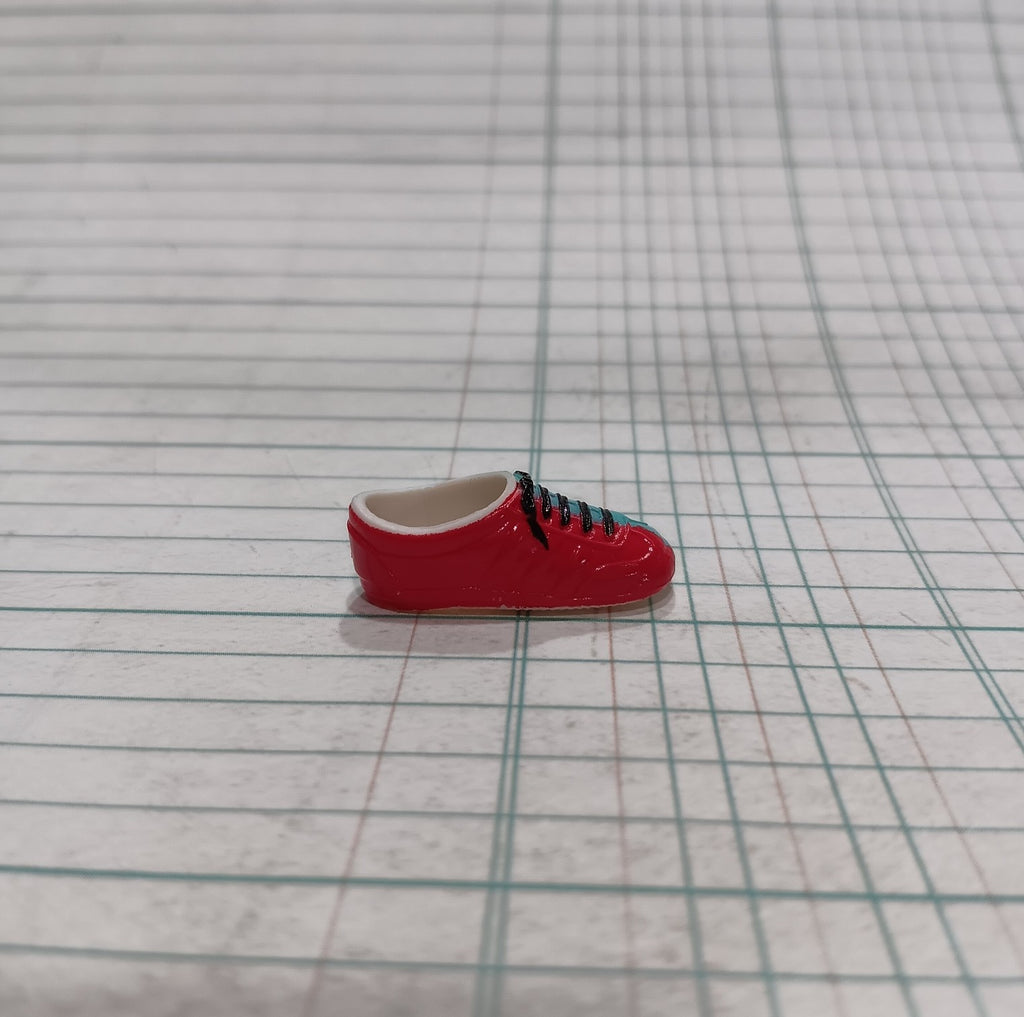 Bowling Champ Barbie - Turquoise and Red Bowling Shoe