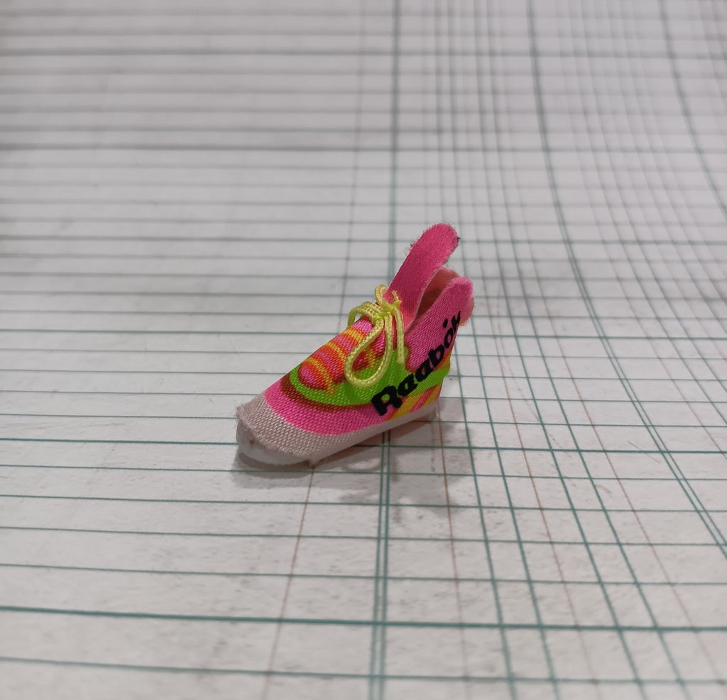 All American Barbie's Neon Pink Reebok Sneaker