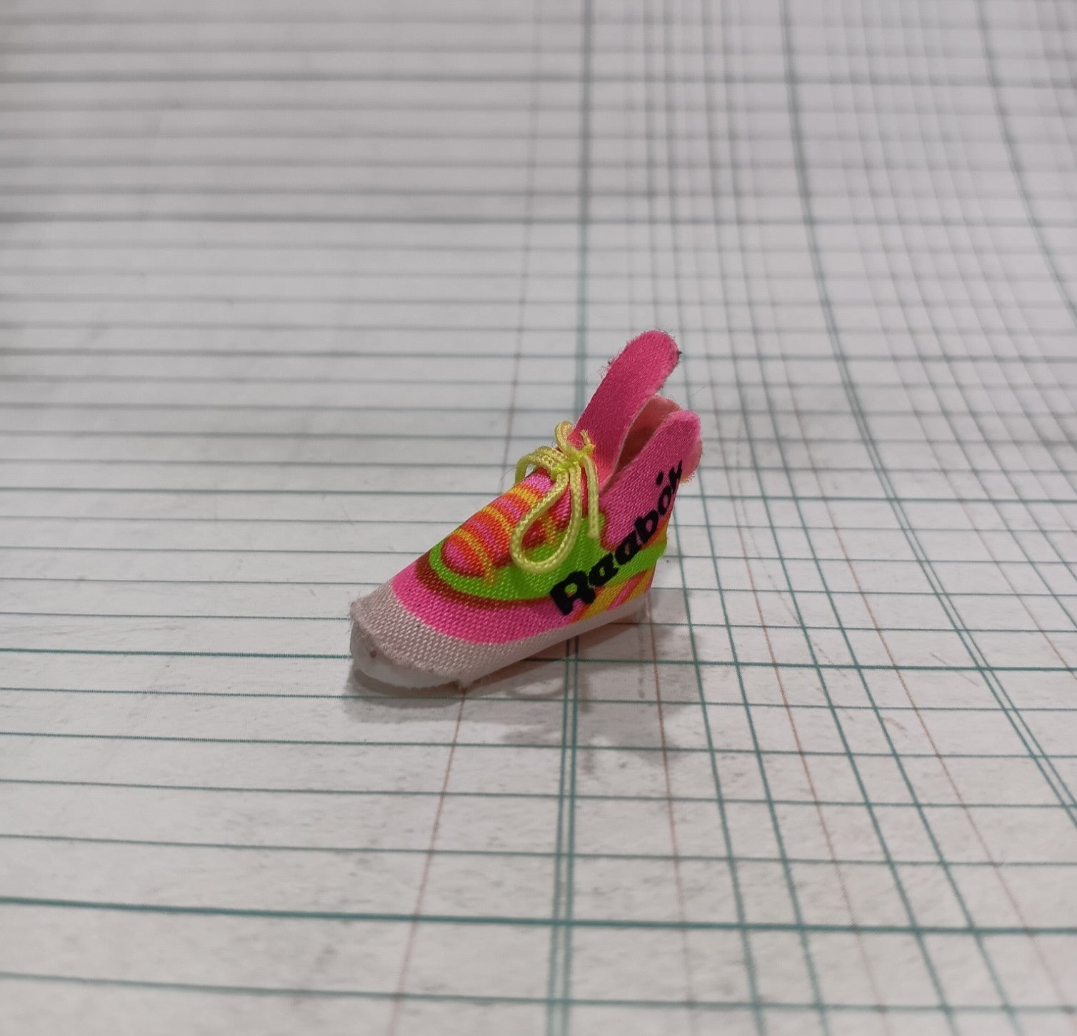 All American Barbie's Neon Pink Reebok Sneaker