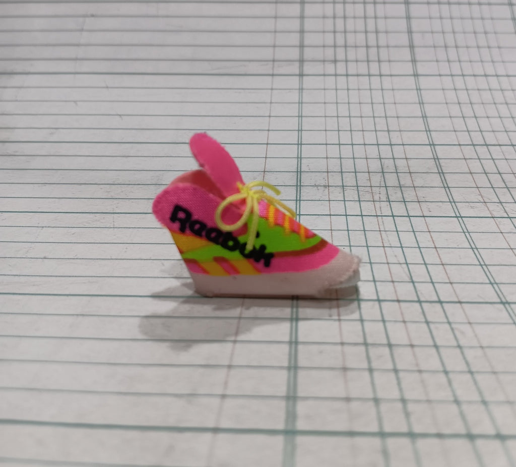 All American Barbie's Neon Pink Reebok Sneaker