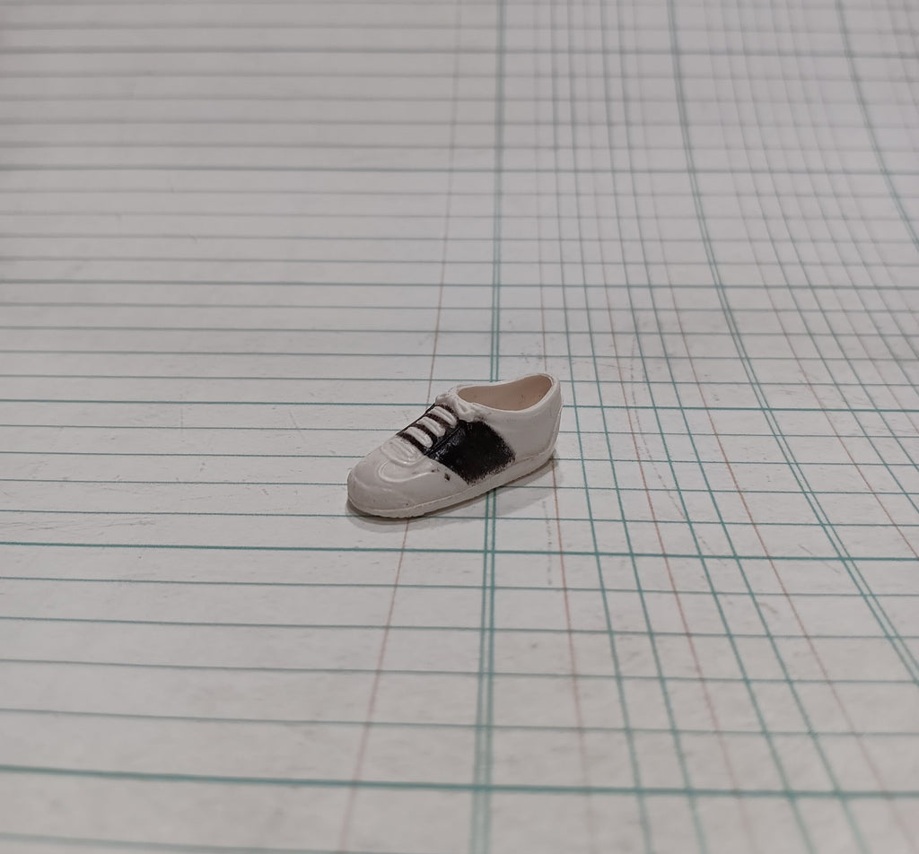 Barbie & the Sensations Black and White Saddle Shoe