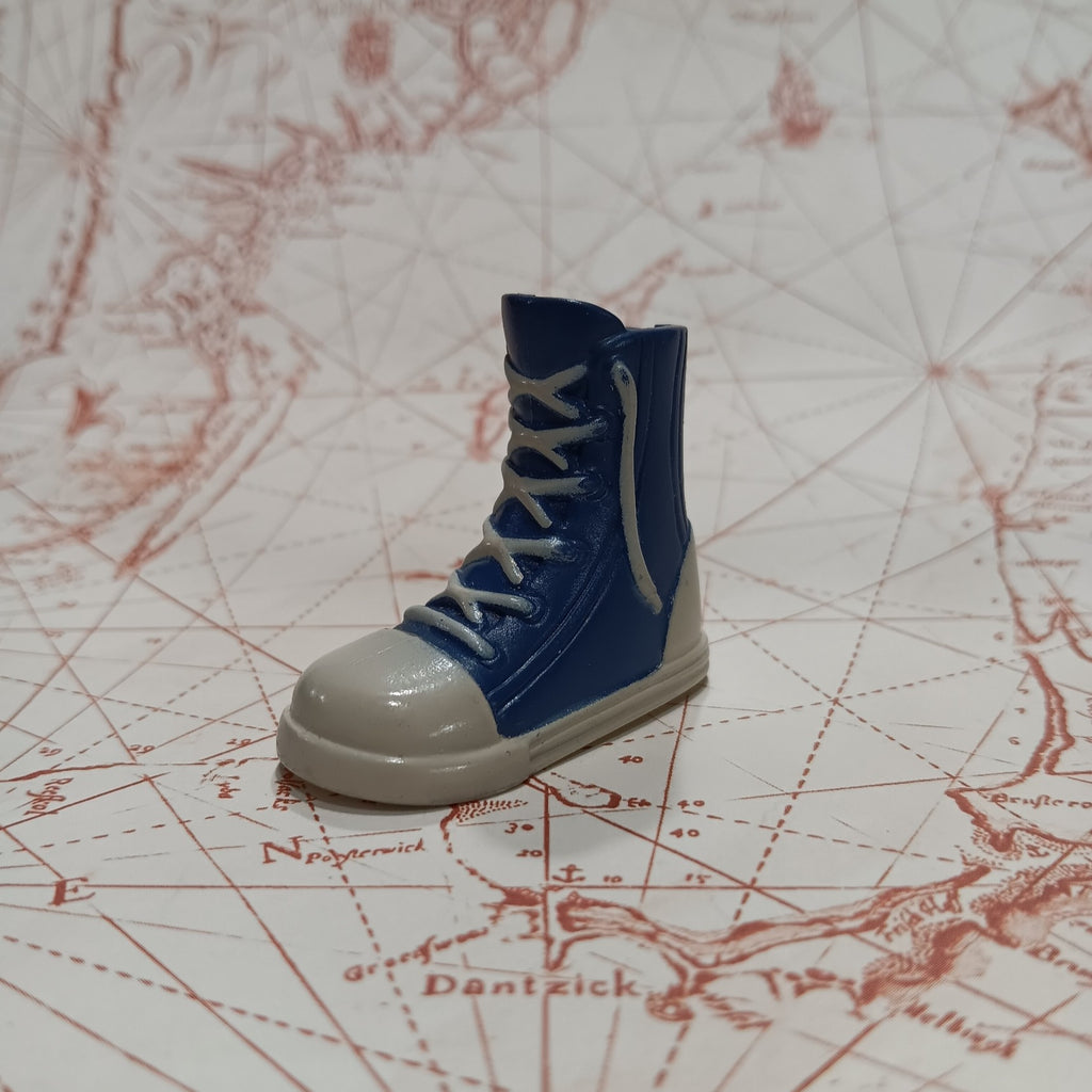 My Scene Boys Blue and White High Top Sneaker