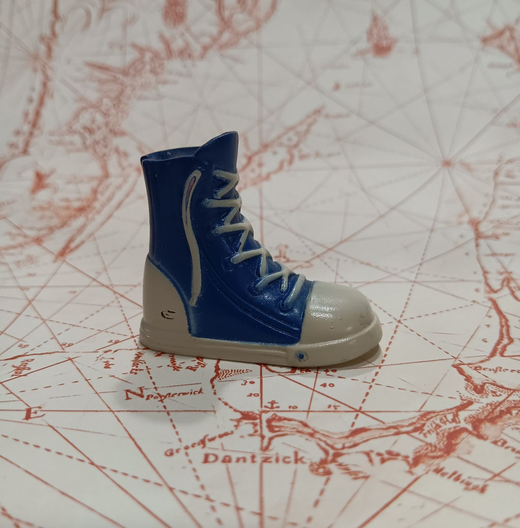 My Scene Boys Blue and White High Top Sneaker