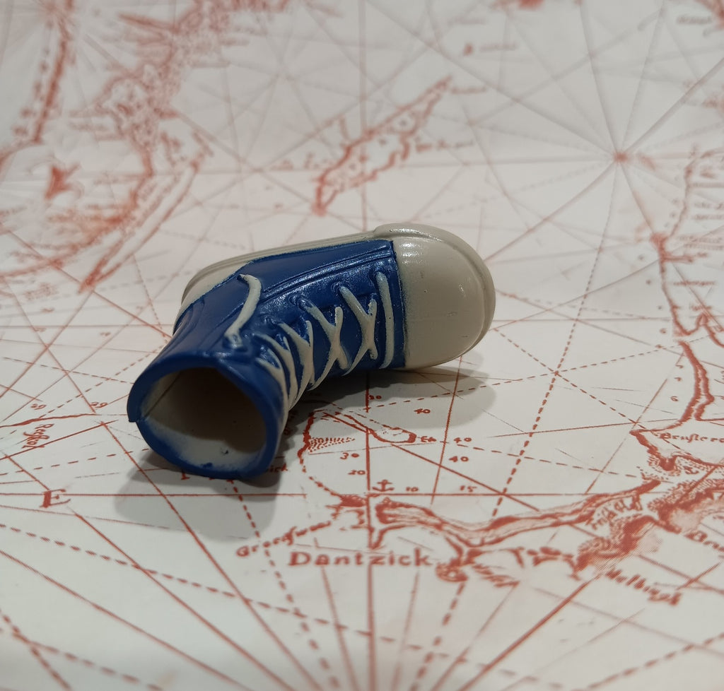 My Scene Boys Blue and White High Top Sneaker