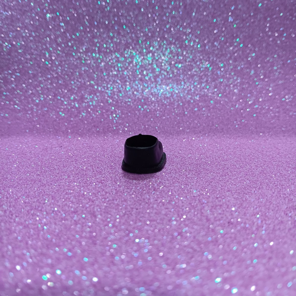 Vintage Classic Black Mary Jane shoe for small dolls