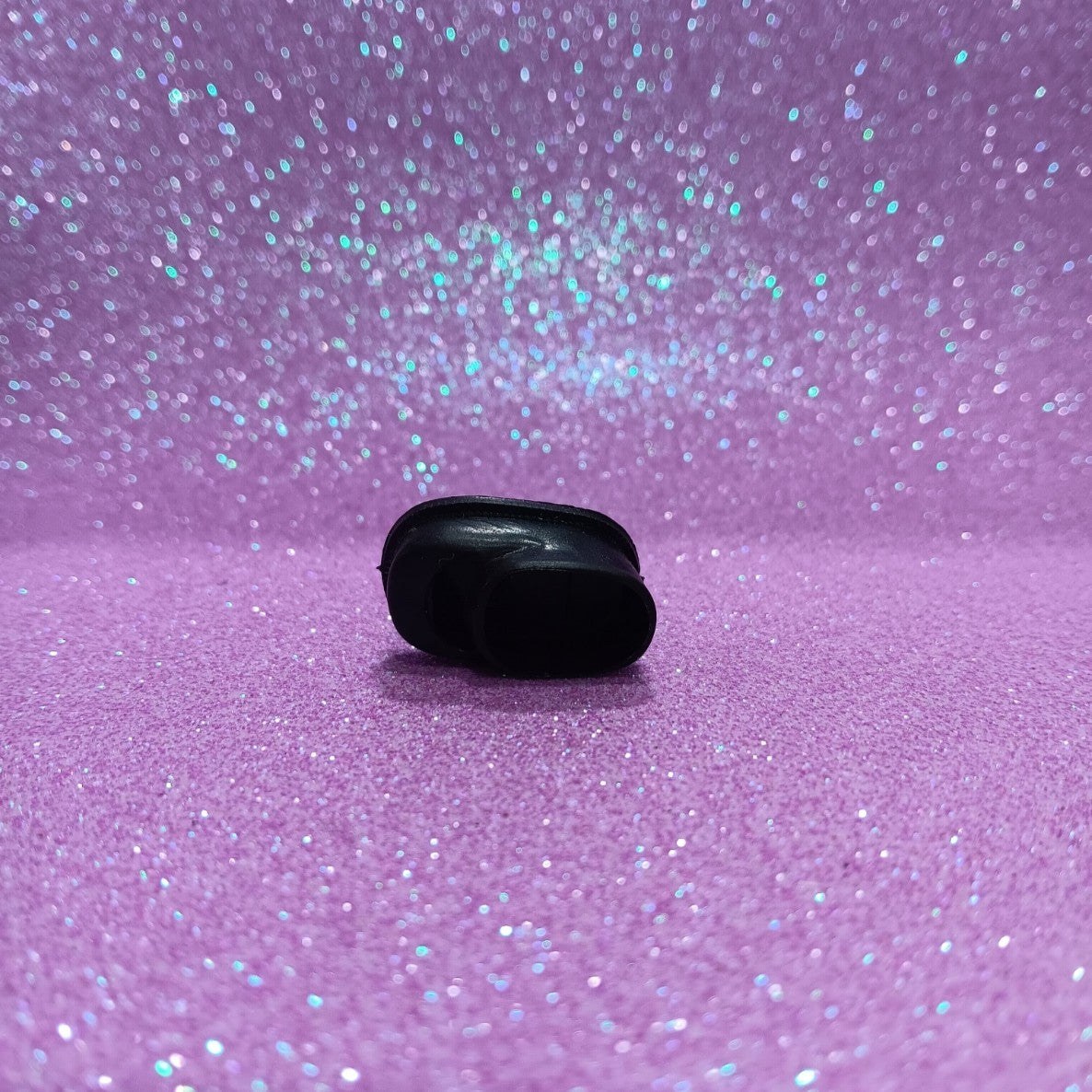Vintage Classic Black Mary Jane shoe for small dolls