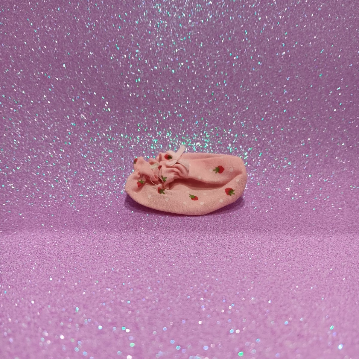 Vintage Strawberry Shortcake Baby Blow Kiss Bootie c. 1982 Kenner