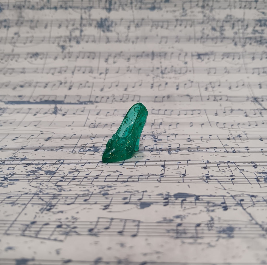 Disney Princess Royal Shimmer Ariel's Green Sparkle Heel