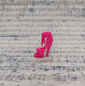Barbie Fashionista Doll Bright Pink Jewel Texture Stiletto