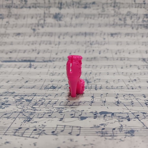 Barbie Fashionista Doll Bright Pink Jewel Texture Stiletto