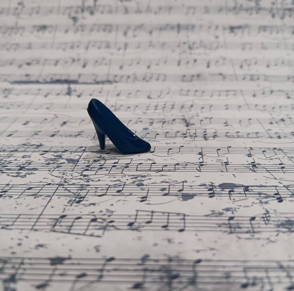Vintage Barbie Deep Blue Pump