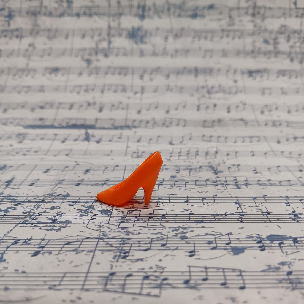 Vintage Barbie Classic Orange Pump