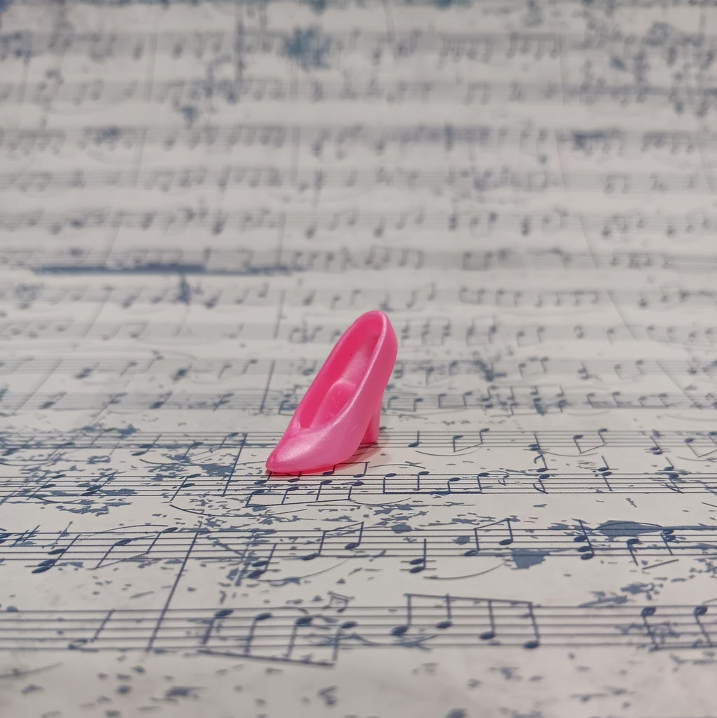 Vintage Barbie Pearlescent Pink Pump
