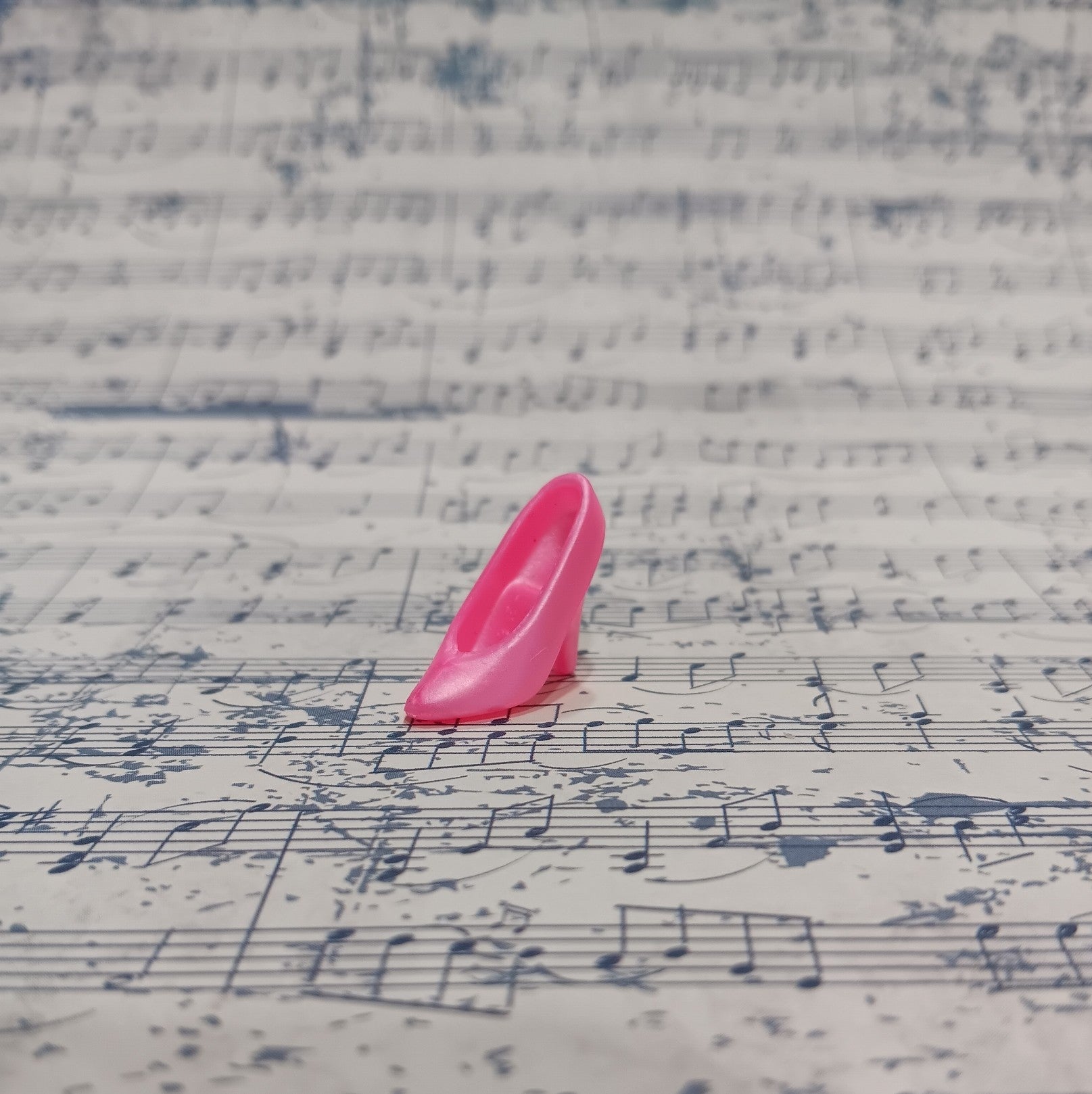 Vintage Barbie Pearlescent Pink Pump