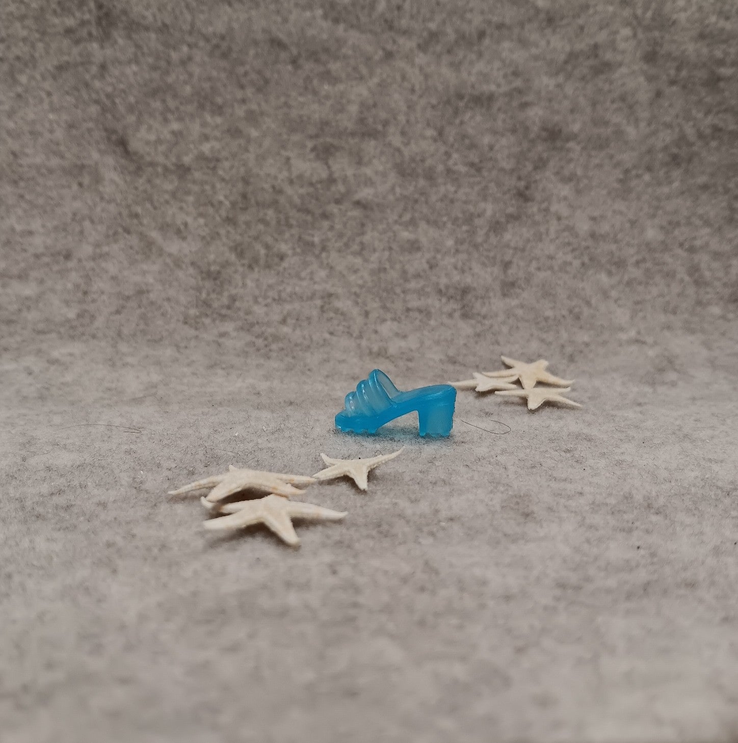Barbie Baby Blue Translucent Open Toe Jelly Sandal