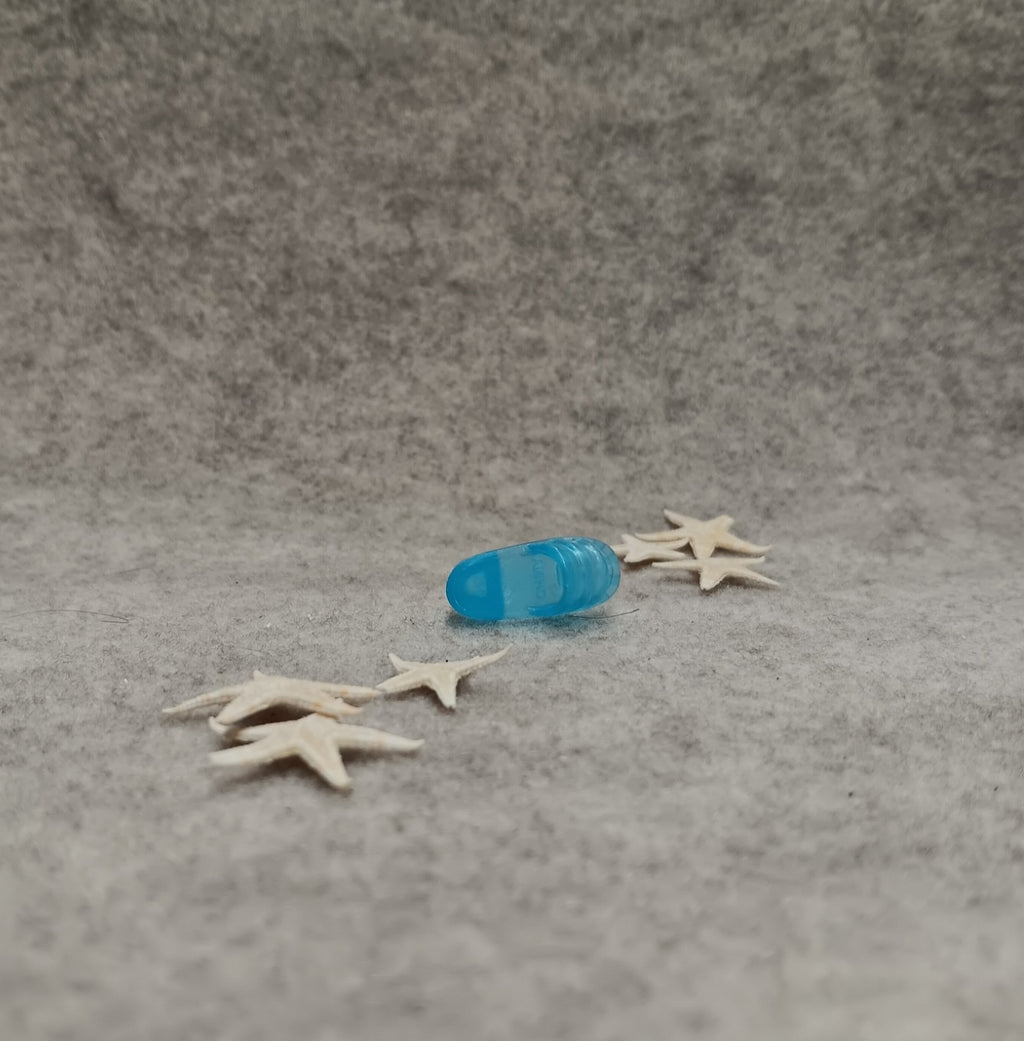 Barbie Baby Blue Translucent Open Toe Jelly Sandal