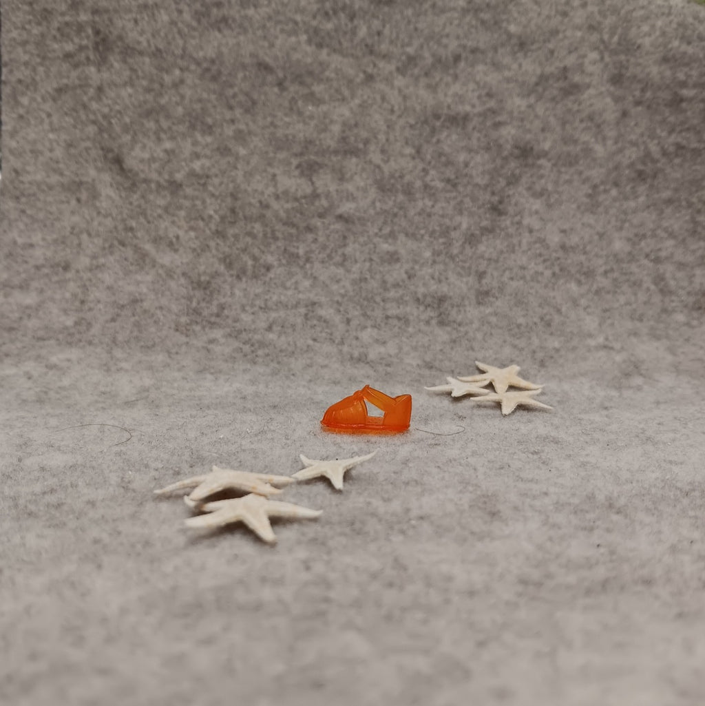 Kelly & Friends Orange Jelly Sandal