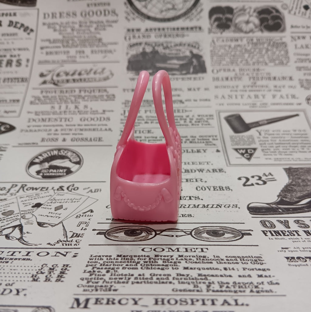 Light Pink Barbie Purse with Charm Chain Details