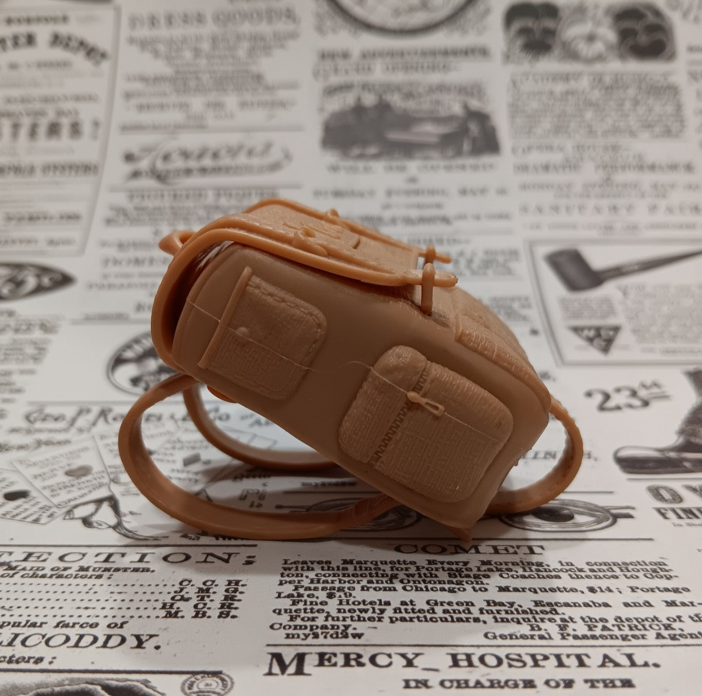 Barbie Tan Camping Backpack