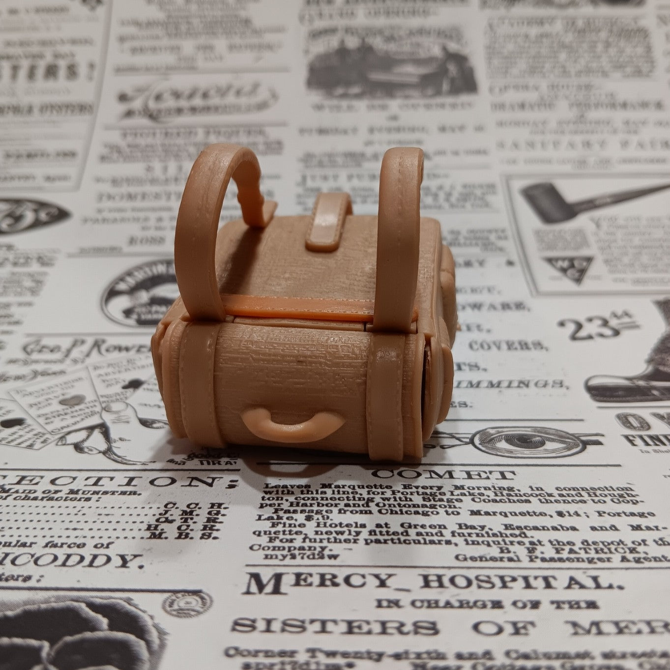 Barbie Tan Camping Backpack